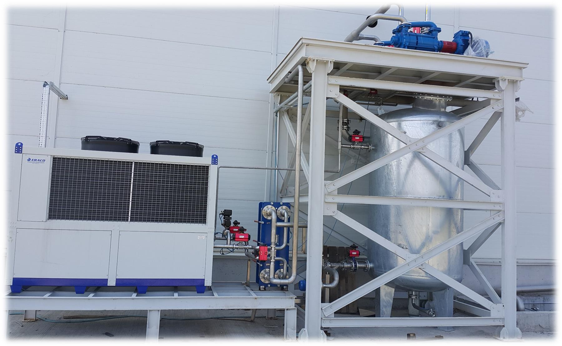 Ç İLL ER VE V A KUM TESİSİ CHILLER AND VACUUM PLANT