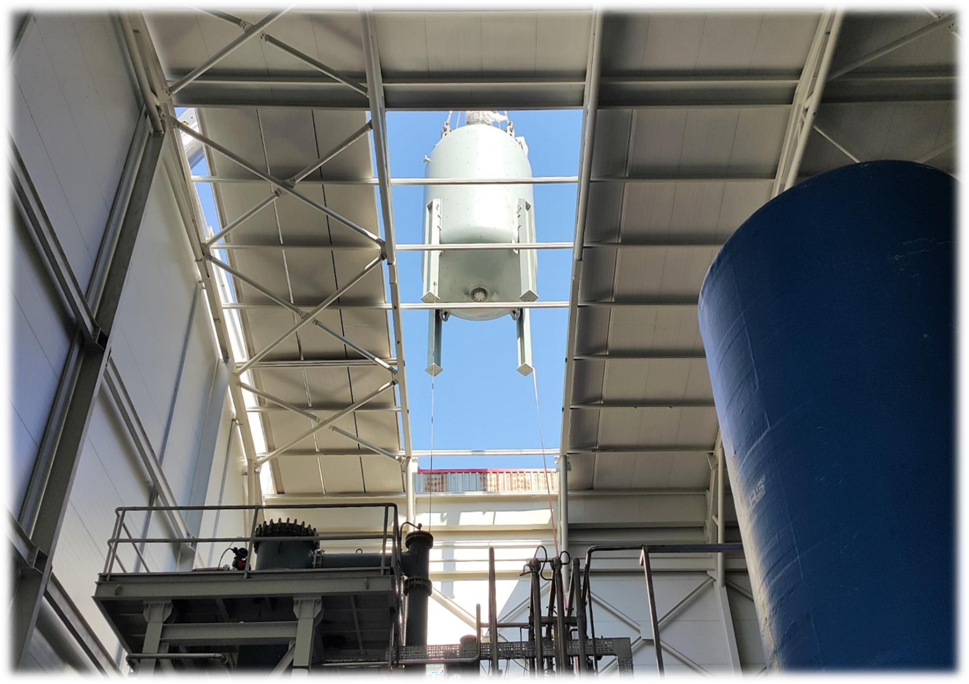 EMAYE RE A KTÖR KURULUMU ENAMEL REACTOR INSTALLATIO